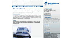 Desktop Screenshot of folieapplicatie.nl